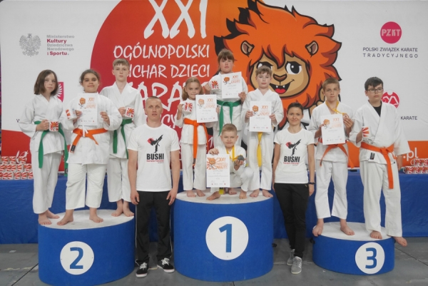Ogólnopolski Puchar Dzieci w Karate Tradycyjnym (13.06.2021r., Warszawa)- relacja